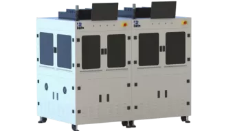 Intelligent inspection machine for the appearance of glass balls