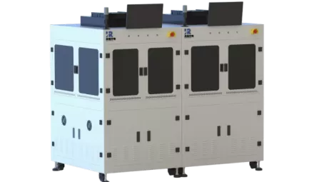 Intelligent inspection machine for the appearance of glass balls